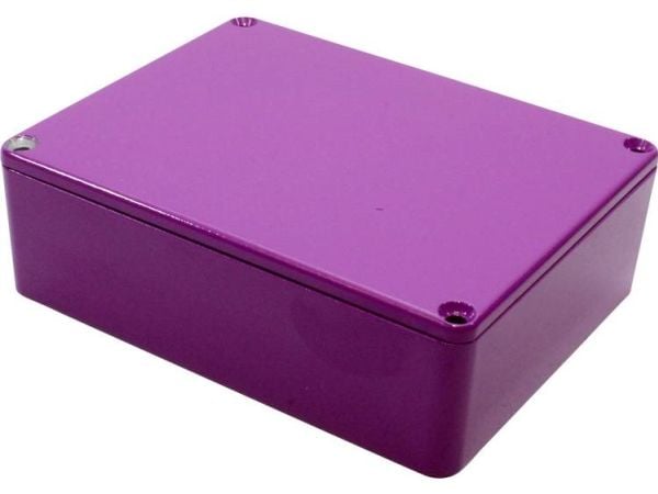 Hammond Electronics 1590BB2PR universalkabinett 119 x 94 x 38 sprøytestøpt aluminium - lilla
