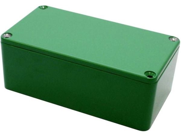 Hammond Electronics 1590BSGR universal-kabinet 112 x 60 x 38 trykkstøpt aluminium grønn 1 stk