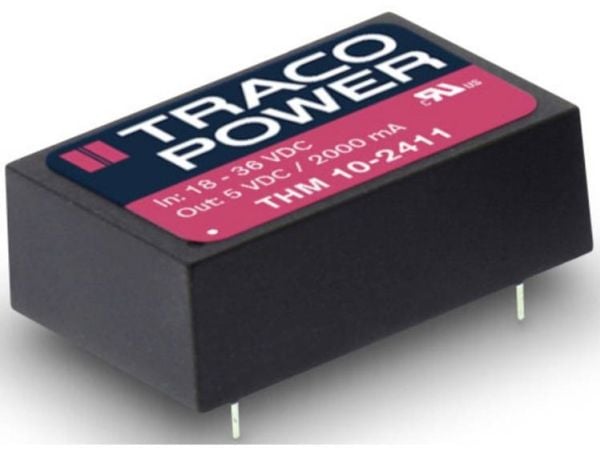 Traco Power THM 10-0521, 20,3 mm, 10,2 mm, 31,8 mm, 14 g, 10 W, 4.5-9 V