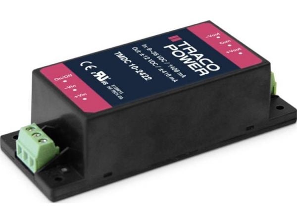 TracoPower TMDC 10 DC/DC binäärimuunnin 2000 mA 10 W Lähtöjen määrä: 1 x