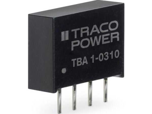 Traco Power TBA 1-2411, 6 mm, 10,2 mm, 11,7 mm, 1,6 g, 2 W, 21.6-26.4 V