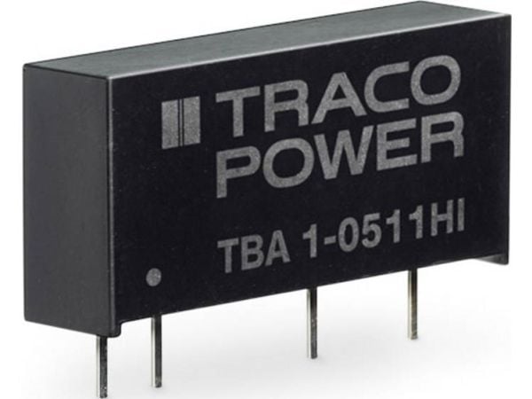 Traco Power TBA 1-2413HI, 6 mm, 10 mm, 19,5 mm, 2,3 g, 1 W, 21.6 - 26.4 V