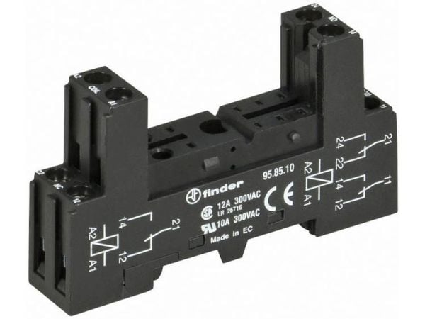 Finder 95.85.10 Releen pistorasia Sopii sarjaan: Siemens Bauform S00 1 kpl
