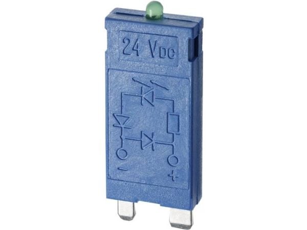 Etsimen vihreä LED-signaalimoduuli + 6-24V AC/DC (99.01.0.024.98) nimittäjä