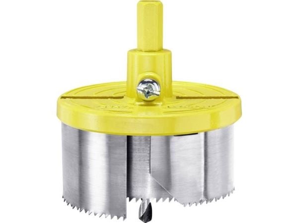 kwb 498500, Sett, Drill, Sponplate, Gipsplater, Plast, Mykt tre, Rustfritt stål, Fjær stål, Zink, Fjær stål