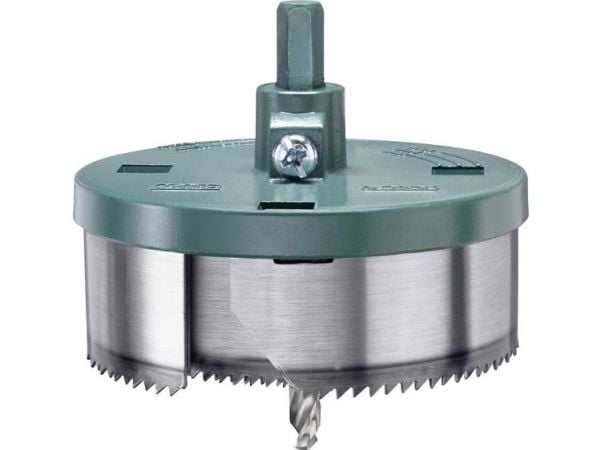 kwb 499700, Sett, Drill, Akryl, Løvtre, Ikke-jernholdig metall, Gipsplater, Plast, Mykt tre, Tre, Grønn, Grå, Zink, 3,2 cm