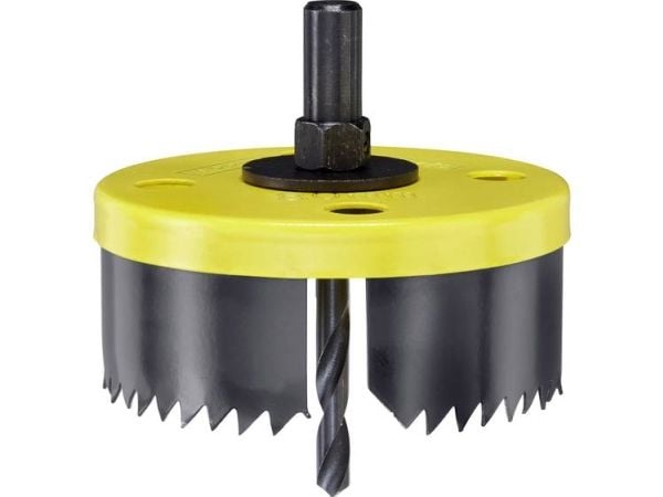 kwb 499000, Single/enkelt, Drill, Gipsplater, Plast, Mykt tre, Tre, Gult, Rustfritt stål, Fjær stål, 2,8 cm