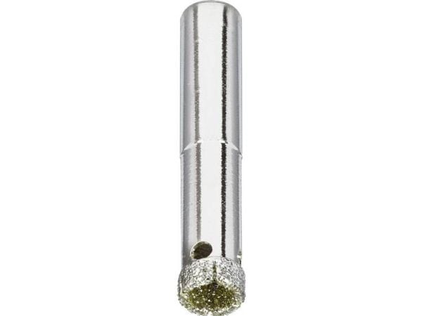 kwb 499810, Single, Borr, Keramiska, Granit, Marmor, Natursten, Pipa, Mjukt, keramiskt väggkakel, Kakel, Rostfritt stål, Cylindriskt skaft, 2,5 cm