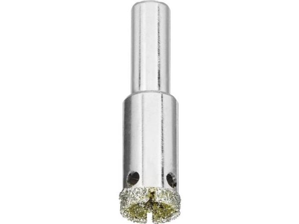 kwb 499814, Single/enkelt, Drill, Keramisk, Granitt, Marmor, Naturstein, Rør, Soft Keramiske veggflis, Flis, Rustfritt stål, Sylindrisk Skaft, 2,5 cm