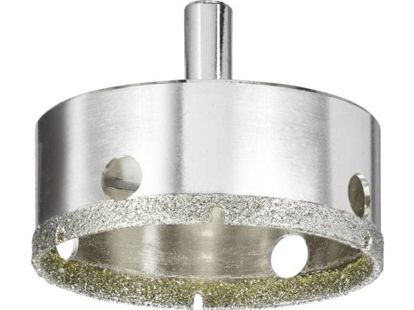 kwb 499868, Enkel, Keramikk, Granitt, Marmor, Stein, Fliser, Rustfritt stål, Metall, 6,8 cm, 1 stk