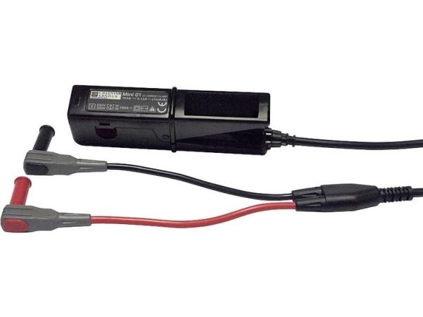 Chauvin Arnoux MINI 01, CAT III 600V, CAT IV 300V, 180 g, Svart