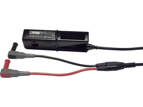 Chauvin Arnoux MINI 102, CAT III 600V, CAT IV 300V, 250 g, Svart