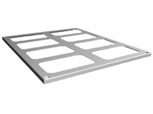Rittal SV 9681.568 Dekkplate Stål Grå 1 stk.