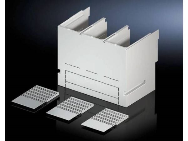 Rittal 9677.790, Rack cover, Hvit, Polyamid, 1,24 kg