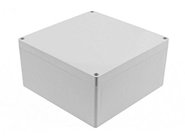 Hammond Electronics 1554 PC 1554WA2GY Universalskap 90 x 180 x 180 Polykarbonat Grå 1 stk