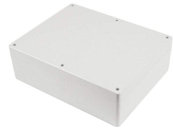 Hammond Electronics 1554 PC 1554Y2GY Universalskap 95 x 300 x 240 Polykarbonat Grå 1 stk