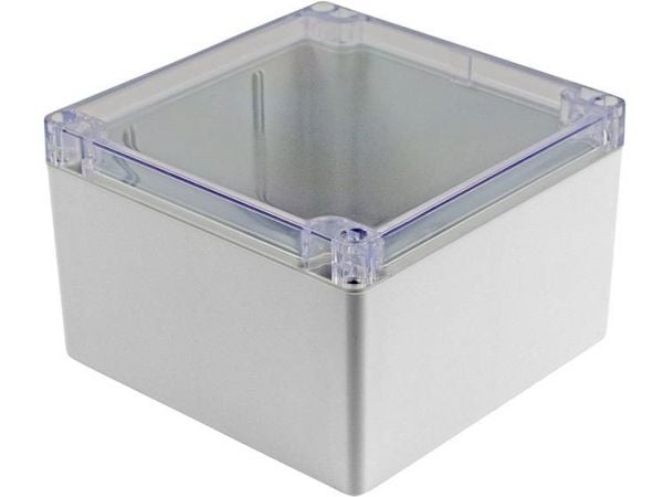 Hammond Electronics 1554 PC CL 1554QA2GYCL Yleiskotelo Polykarbonaatti Harmaa 1 kpl