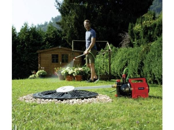 Einhell GC-GP 1045, 1050 W, AC, 4,8 stang, 4500 l/t, Frysesikker, Sort, Rød