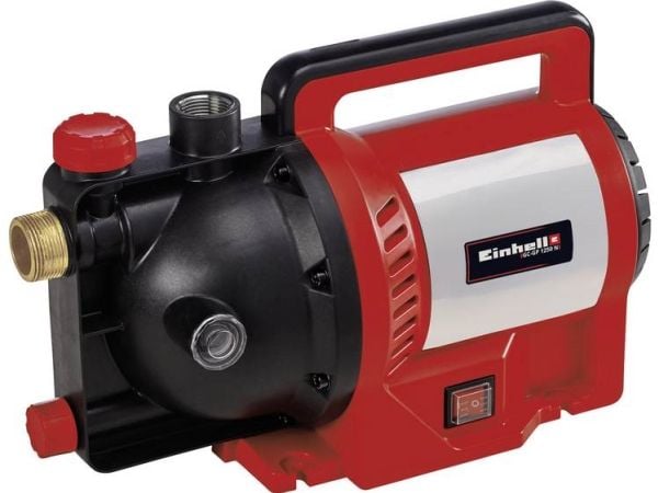 Einhell GC-GP 1250 N, 1200 W, AC, 5 stang, 5000 l/t, Frysesikker, Sort, Rød