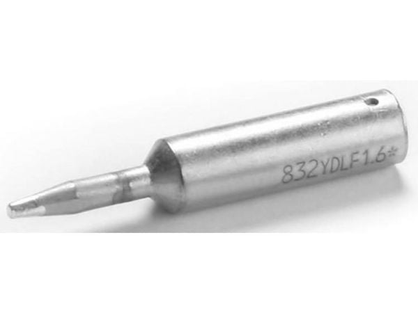 Ersa 0832YDLF Juotoskärki Taltan muotoinen, suora Kärkikoko 1,60 mm Sisältö 1 kpl