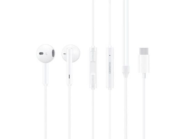 Huawei 55030088, Kabel, Samtal/musik, Headset, Vit