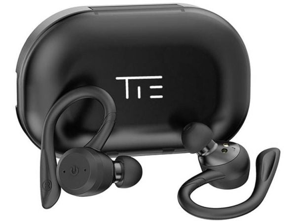 Tie Studio TBE1018 Bluetooth in-ear-hodetelefoner svart vannbestandig, sport-øreklips