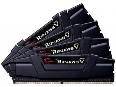 G.Skill Ripjaws V F4-3600C18Q-32GVK RAM 32 GB DDR4 3600 MHz 4 x 8 GB, svart