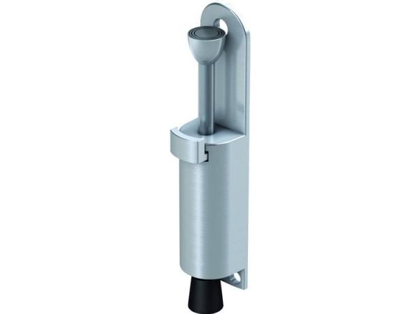 Basi 7704-0025 dørstopper i rustfritt stål-look