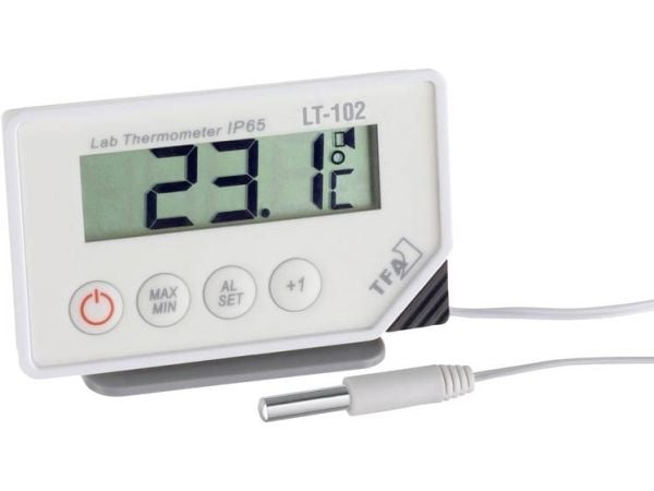 TFA Dostmann LT-102 Termometer med kabel Vit