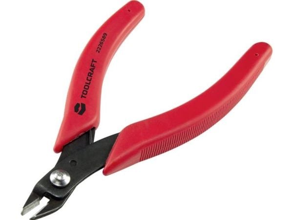 Toolcraft TO-6679767, Handdriven kabelavbitare, Röd, Kolstål, 125 mm, 53 mm, 45 g