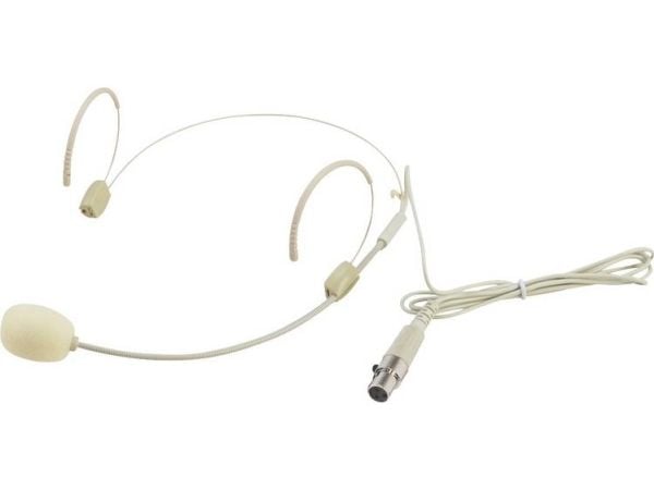 Omnitronic 13063311, Scene/opptreden, Kondensator, Koblet med ledninger (ikke trådløs), XLR-3, Hvit, Metall