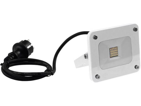 Eurolite FL-10 6000K SLIM LED-utendørs projektør antall LED-er: 20 hvit (51914710) Eurolite FL-10 6000K SLIM LED-utendørs projektør antall LED-er: 20 hvit (51914710)