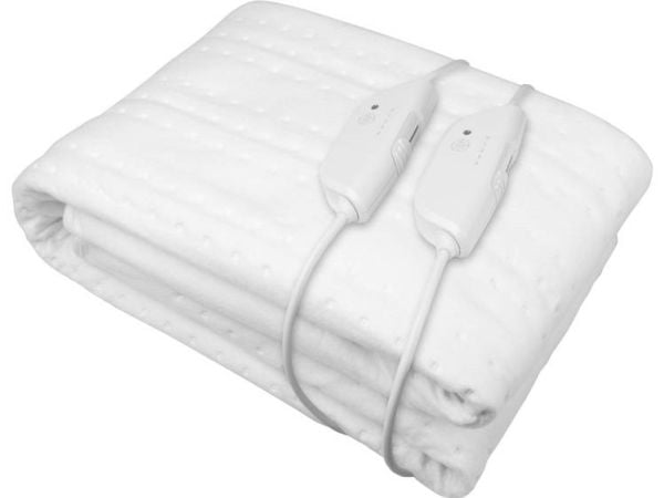 Medisana HU 676 Elektrisk tæppe 200 W Hvid, Elektrisk lagen(1500 mm, 1600 mm, 2,4 kg, Oeko-Tex 100)