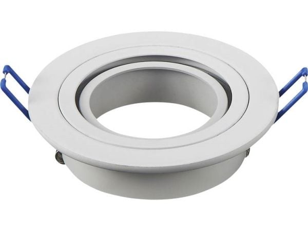 V-TAC 3599, Montering Sett, Hvit, Aluminium, 91 mm, 25 mm, 1 stykker