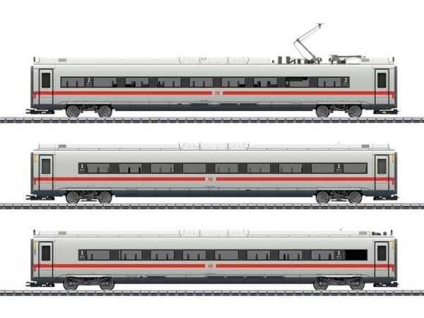 Märklin Tilleggsvognsett til ICE 4, HO (1:87), 15 År, Grå