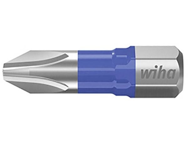 Wiha 41600, 5 stykker, Philips, PH 3, 25 mm, 25,4 / 4 mm (1 / 4"), Sekskantet