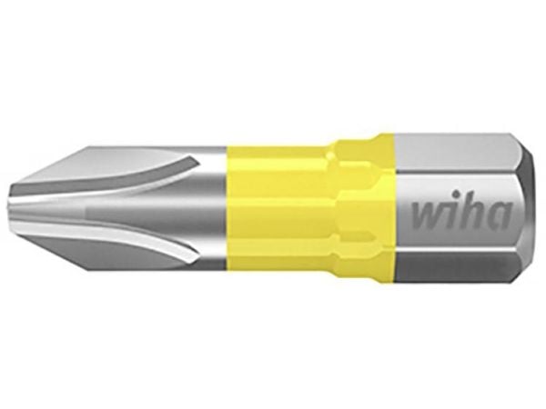 Wiha 41587, 5 stykker, Philips, PH 3, 25 mm, 25,4 / 4 mm (1 / 4"), Sekskantet