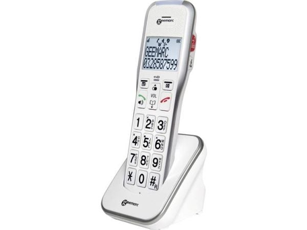 Geemarc AMPLIDECT COMBI 595 Johdollinen puhelin +AMPLIDECT 595 AD luuri