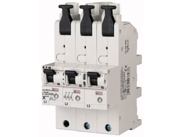 Eaton LSHU-E63/3-KL, Dvärgbrytare, Typ E, IP40