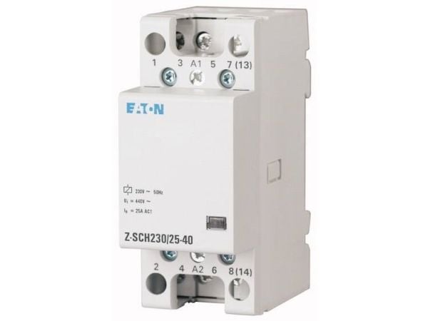 Eaton Z-SCH230/40-31 Asennussuojaus Nimellisjännite: 230 V, 240 V Katkaisuvirta (max.): 40 A 3 x katkaisija, 1 x katkaisukosketin 1 kpl 1 kpl
