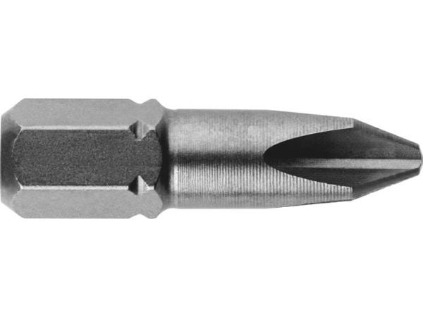 Metabo 628514000, 3 stykker, Philips, PH 2, 25 mm, 25,4 / 4 mm (1 / 4"), Sekskantet