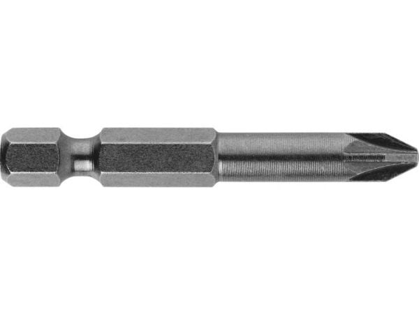 Metabo 628520000, 3 stykker, Pozidriv, PZ 2, 49 mm, 25,4 / 4 mm (1 / 4"), Sekskantet
