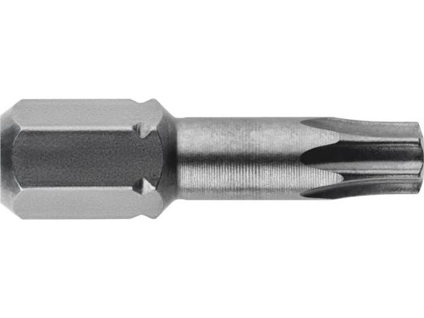 Metabo 628522000, 3 stykker, Torx, T15, 25 mm, 25,4 / 4 mm (1 / 4"), Sekskantet