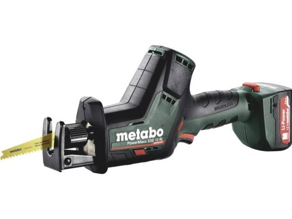 Metabo SSE 12 BL - Frem- og tilbakegående sag - trådløs - 2 batterier - 12 V