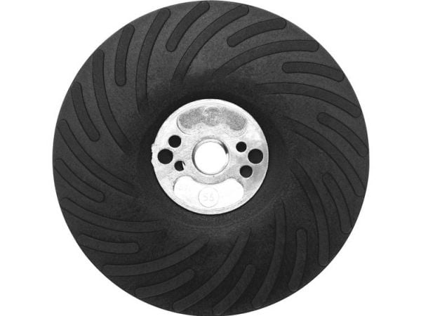 Metabo 626632000, Støttepute, Metall, Tre, 12,5 cm, Nedtrykket senter, Svart, 12200 RPM