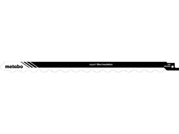 Metabo 626563000, Sabelsagblad, High Carbon Steel (HCS), Sort, Hvit, 1,27 mm, 30 cm, 2 stykker