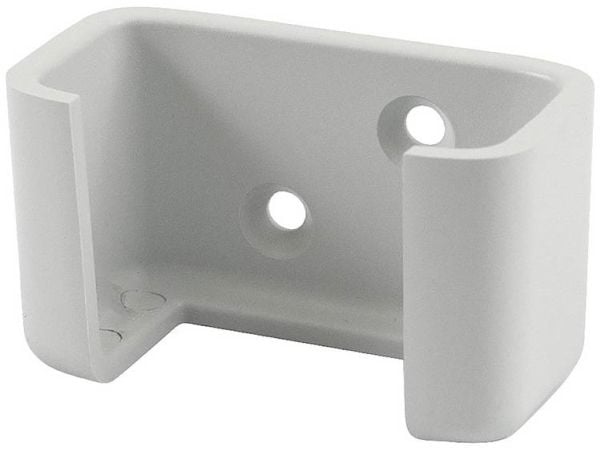 Hammond Electronics 1552CHGY Seinäkiinnike ABS-muovi Harmaa (L x S x K) 66 x 30 x 33 mm 1 kpl 1 kpl
