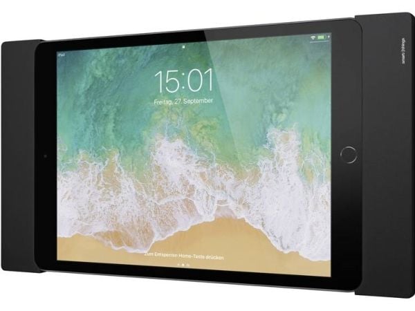 smart things sDock Fix, 26,7 cm (10.5"), Sort, Aluminium, Plast, Silikon, iPad 9 iPad 8 iPad 7 iPad Air3 iPad Pro 10.5?, 1,2 cm, Vegg