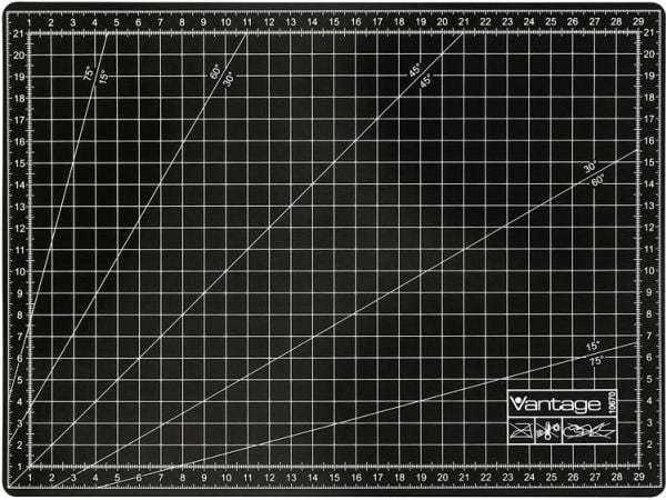 Dahle skjærematte 22 x 30 cm svart VANTAGE – A4 Dahle skjærematte 22 x 30 cm svart VANTAGE – A4