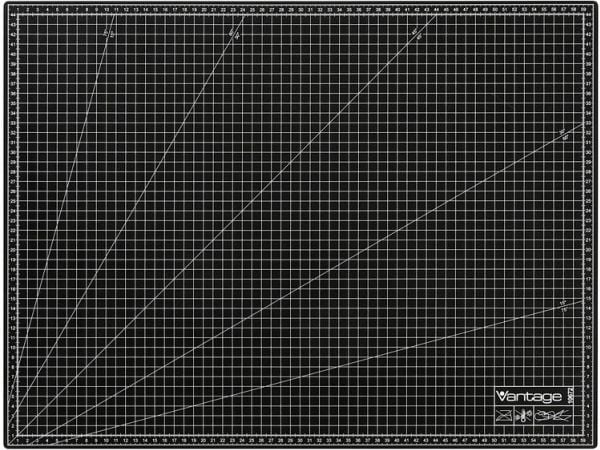 Dahle skjærematte 45 x 60 cm svart VANTAGE skjærematte A2 (74-10672-20144)